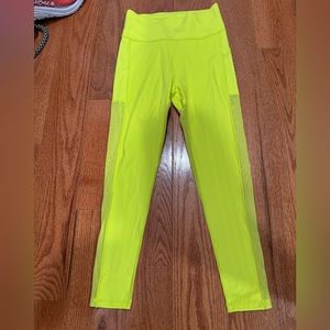 IVY PARK Neon Yellow Leggings